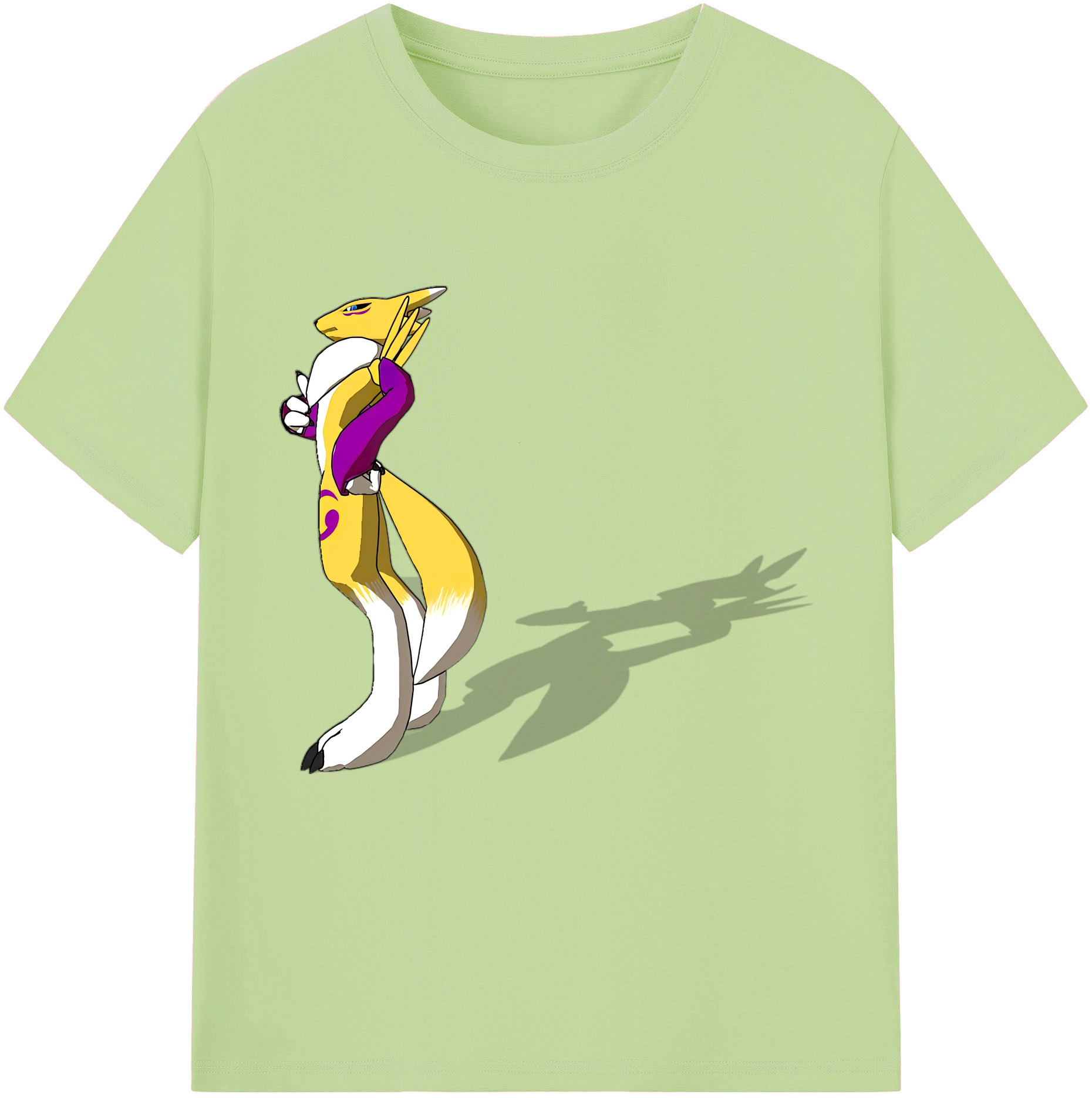 （画像用） Digimon デジタルモンスター/デジモン 綿100％半袖Tシャツ（フロントプリント）